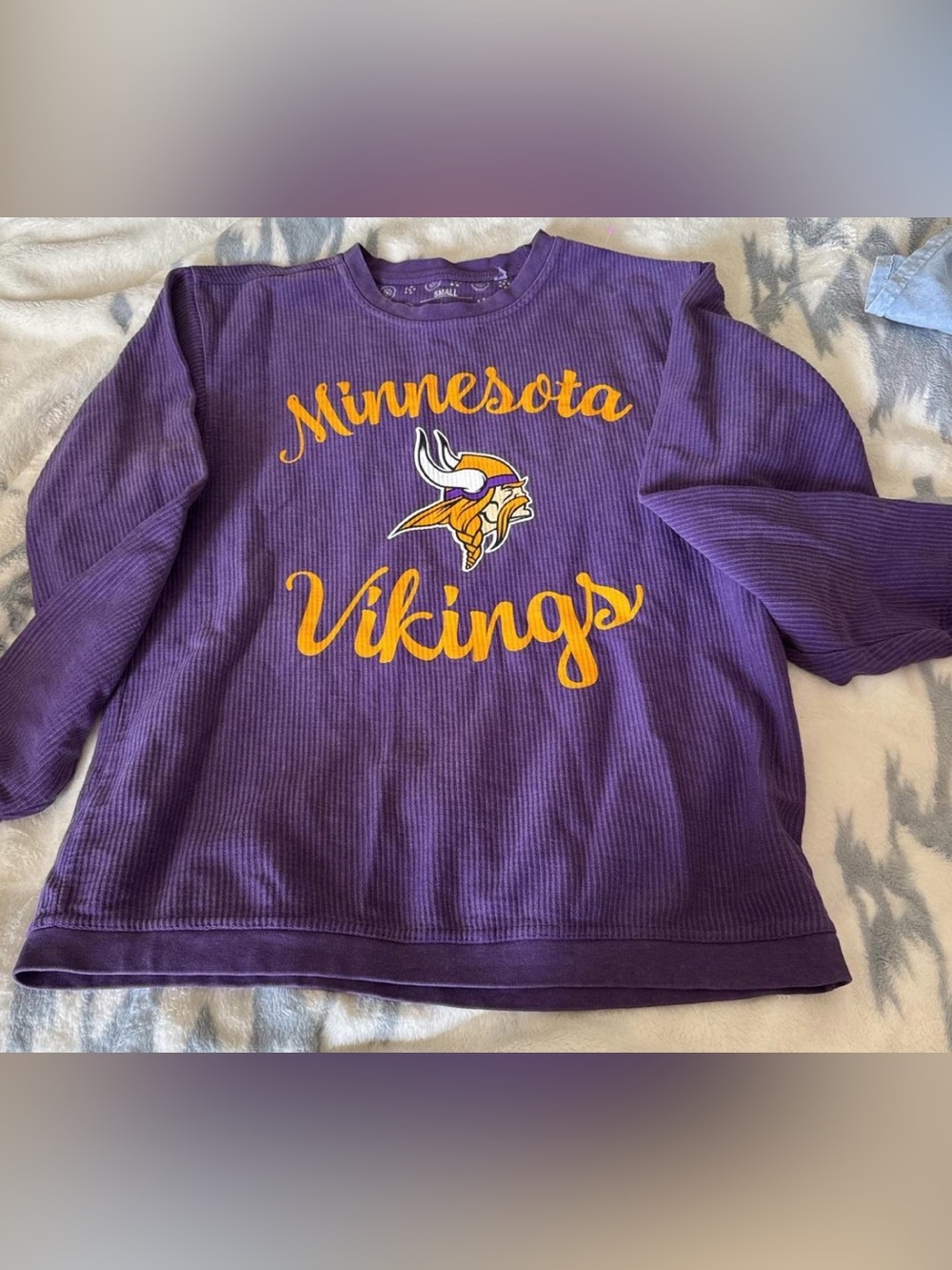 Minnesota Vikings Purple Crewneck